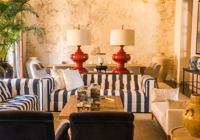 Living area — Superior Suite — Casa de la Renta, Cartagena